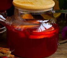 Клюквенный чай