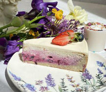 Чизкейк смородина без сахара