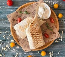 Veg шаверма с фалафелем