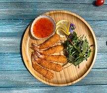 Креветки темпура