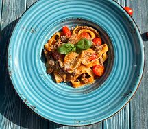 Паста с телятиной