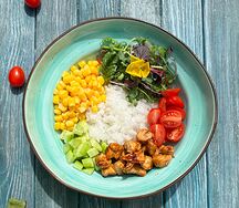 Поке с курочкой