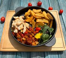 Жаркое с цыпленком