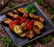 Картофель на мангале