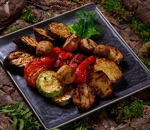 Перец болгарский на мангале