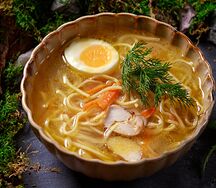 Лапша куриная