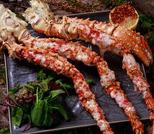 Фаланга камчатского краба под сыром