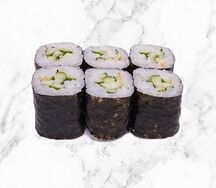 Мини-ролл с огурцом