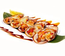 Запечённые мидии