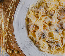 Феттуччине с курицей