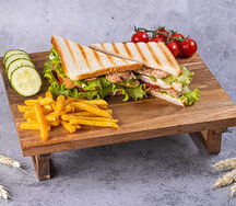 Клаб-сэндвич с курицей