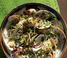 Вонголе в сливочном соусе