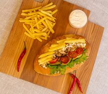 Багет с курицей