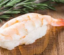 Суши с креветкой