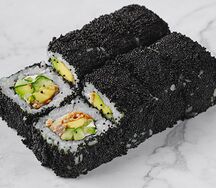 Калифорния с креветкой и угрем