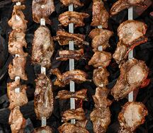 Шашлык из говяжьей вырезки