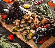 Баклажаны на углях