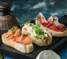 Ассорти брускетт