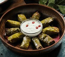 Долма с рубленой говядиной и булгуром