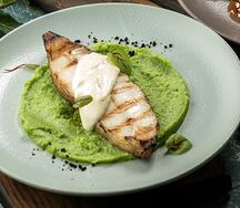 Стейк из палтуса