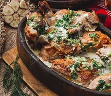 Цыпленок чкмерули