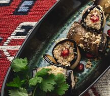 Рулетики из баклажанов ассорти