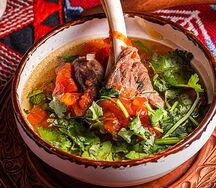 Хашлама из бараньей голени