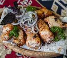 Шашлык из куриного филе