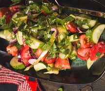 Салат по-деревенски