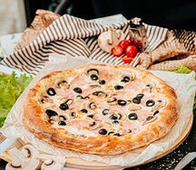 Пицца Ветчина и грибы