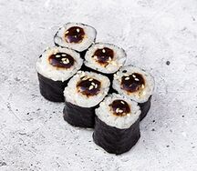 Маки с угрем