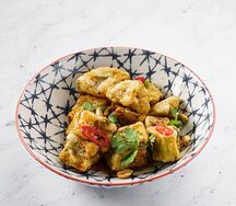 Баклажаны в кисло-сладком соусе