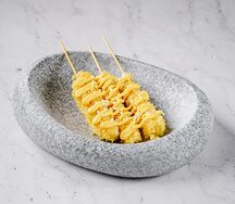 Сыр темпура с соусом сливочный карри