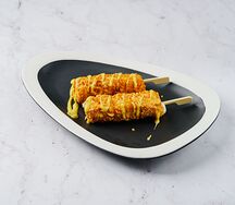 Сыр темпура в хлопьях миндаля