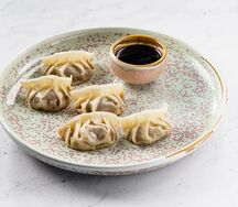 Гедза со свининой и креветками