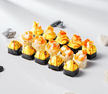 Сет Два лосося и креветка