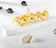 Опаленная Филадельфия с соусом манго