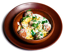 Фетучини с кендликами