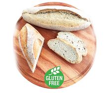 Хлеб без глютена, гречишно-пшенный на закваске