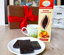 Фруктовые пастилки без сахара финик с апельсином