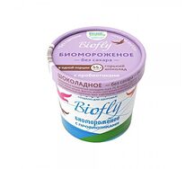 Мороженое BIOfly Горький шоколад без сахара с пробиотиками Десант здоровья