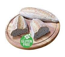 Хлеб без глютена, гречневый на закваске