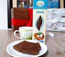 Фруктовые пастилки без сахара кокосовые