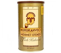 Кофе черный натуральный молотый турецкий Kurukahveci Mehmet Efendi