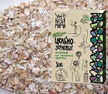 Хлопья из зеленой гречки цельнозерновые