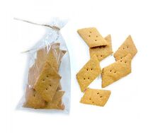 Крекеры ржаные на закваске Будет польза