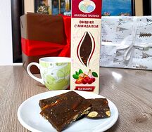 Фруктовые пастилки без сахара вишня с миндалем