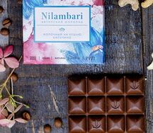Шоколад молочный на кешью Капучино Nilambari