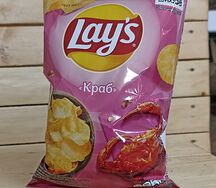 Чипсы Lays Краб