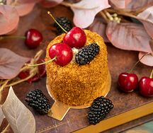 Карамельно-медовый рулет